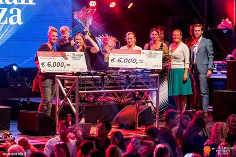 Cheque tijdens Culinair Plaza